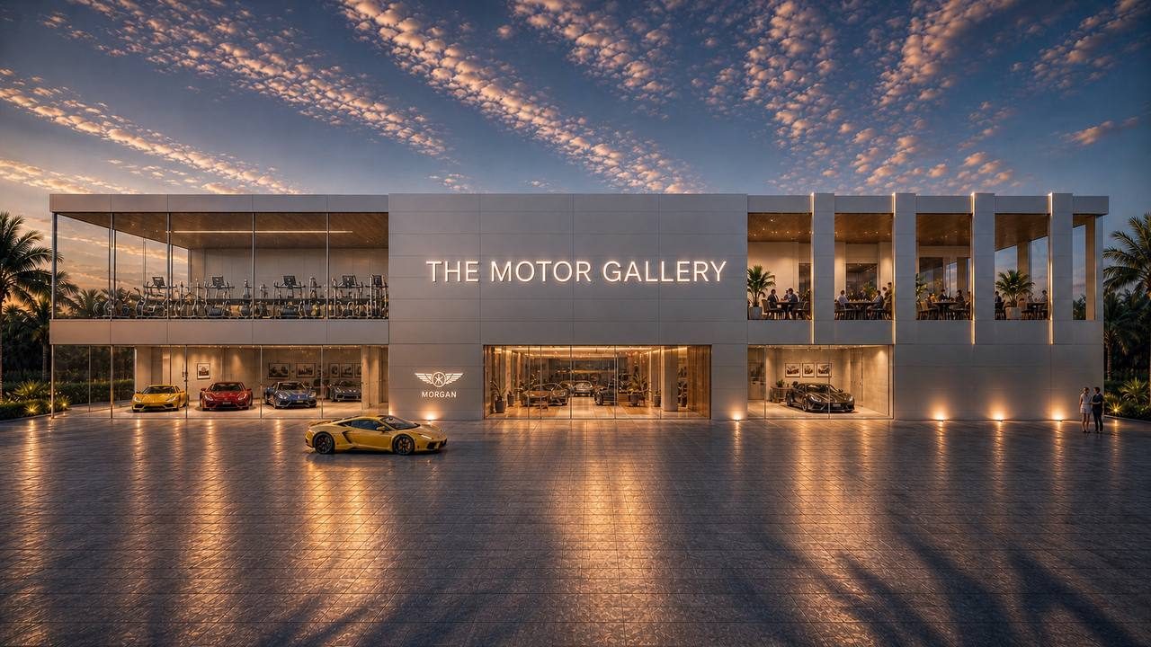 The Motor Gallery facade